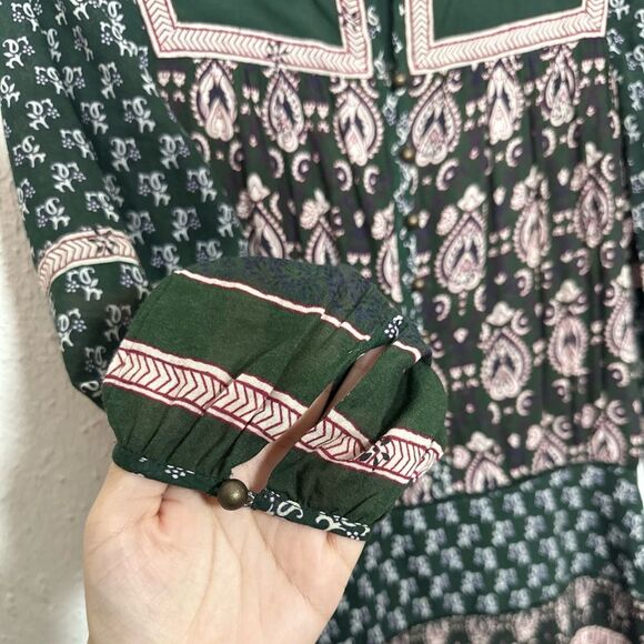 Sea New York Dark Green and Maroon Sailor Dress size 4 - Picture 9 of 11